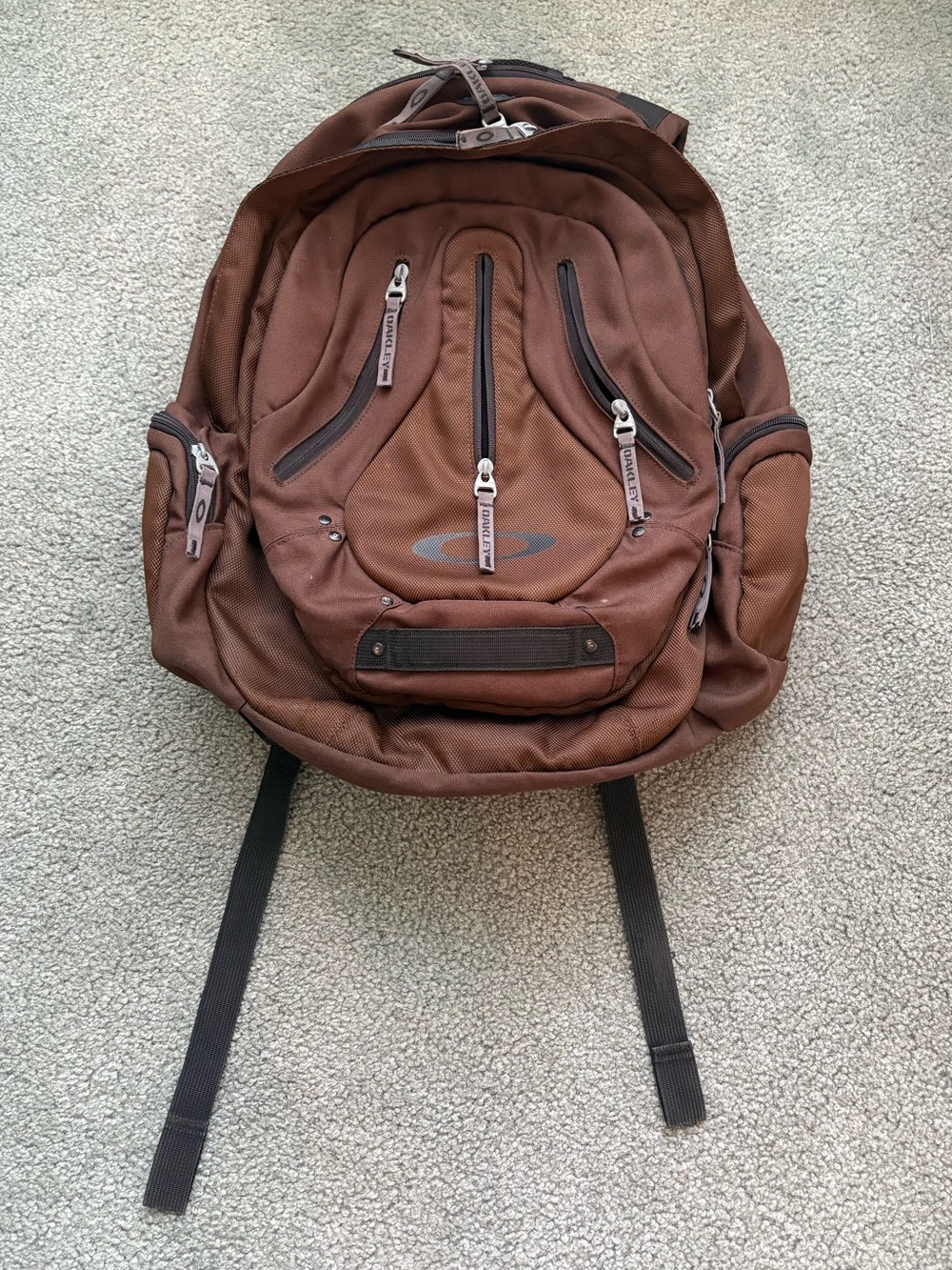 Rare Vintage Oakley Brown Tactical Hiking Backpack